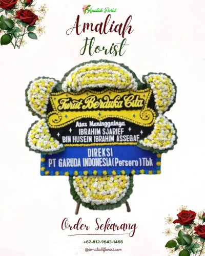 Papan Bunga Duka di Pantoloan Boya